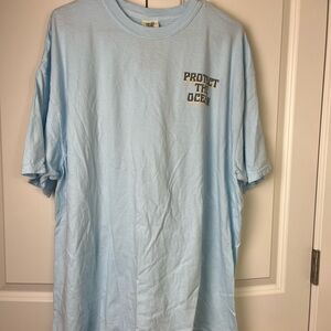 NWT Protect the Ocean Light Blue T-Shirt